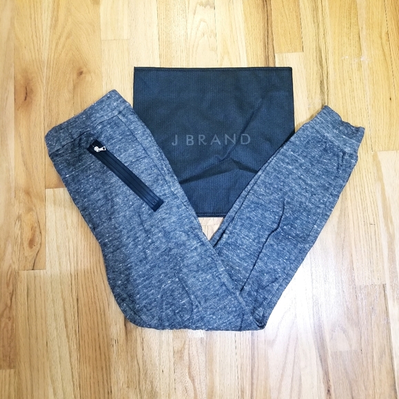 J Brand Jeans Bourke Gracity Fleece Gray Grey Sweatpants Leggings Workout Pants - Picture 5 of 5